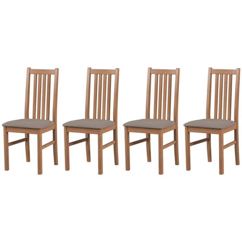 Leaf Design STUHL Hellbraun, Graubraun Leaf Design STUHL Hellbraun, Graubraun