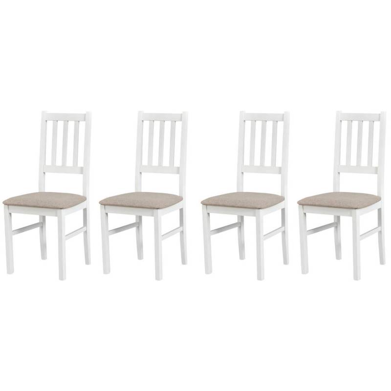 Leaf Design STUHL Weiß, Beige