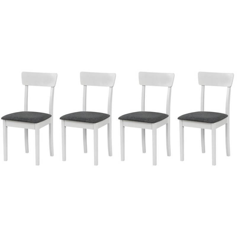 Leaf Design STUHL Weiß, Dunkelgrau Leaf Design STUHL Weiß, Dunkelgrau