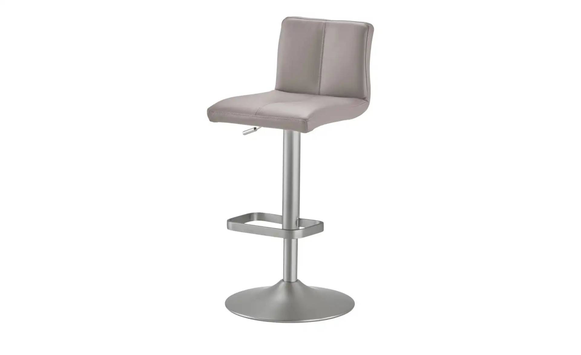 Barhocker Leder MyTina ¦ grau ¦ Maße (cm): B: 44 T: 38.0 Polstermöbel > Hocker > Barhocker - Höffner Barhocker Leder MyTina ¦ grau ¦ Maße (cm): B: 44 T: 38.0 Polstermöbel > Hocker > Barhocker - Höffner