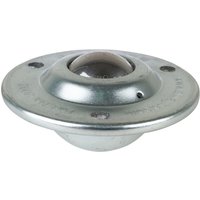 BS ROLLEN Kugelrolle mit Befestigungsbohrung, Stahl, Ø 40 mm, TK 110 kg von BS ROLLEN