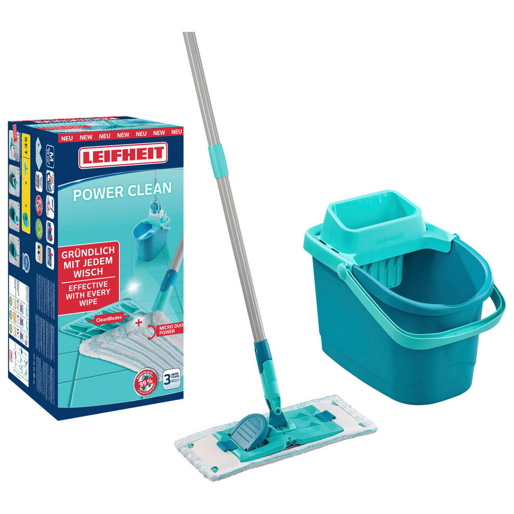 Leifheit BODENWISCHER Türkis, Weiß Leifheit BODENWISCHER Türkis, Weiß