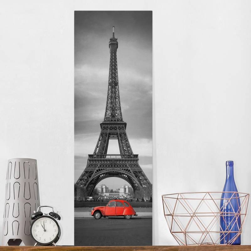 Leinwandbild - Hochformat Spot on Paris