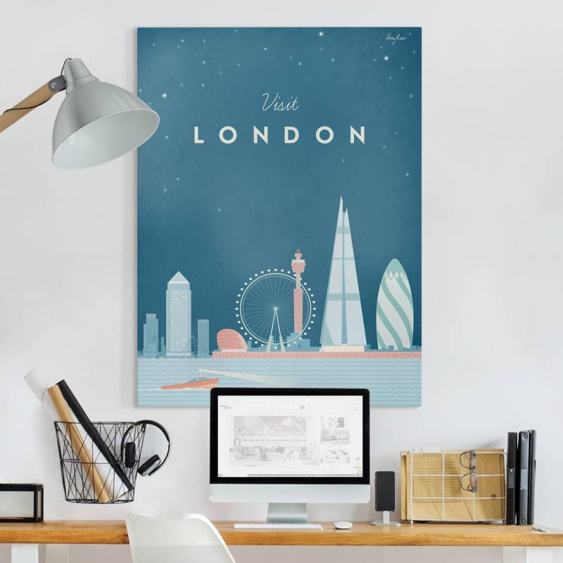 Leinwandbild Reiseposter - London