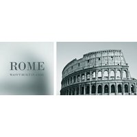 queence Leinwandbild "Rome", (Set) von Queence