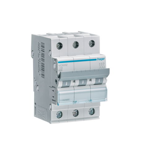 Leitungsschutzschalter HAGER MCN332 3p MCN332C-32A, 6KA