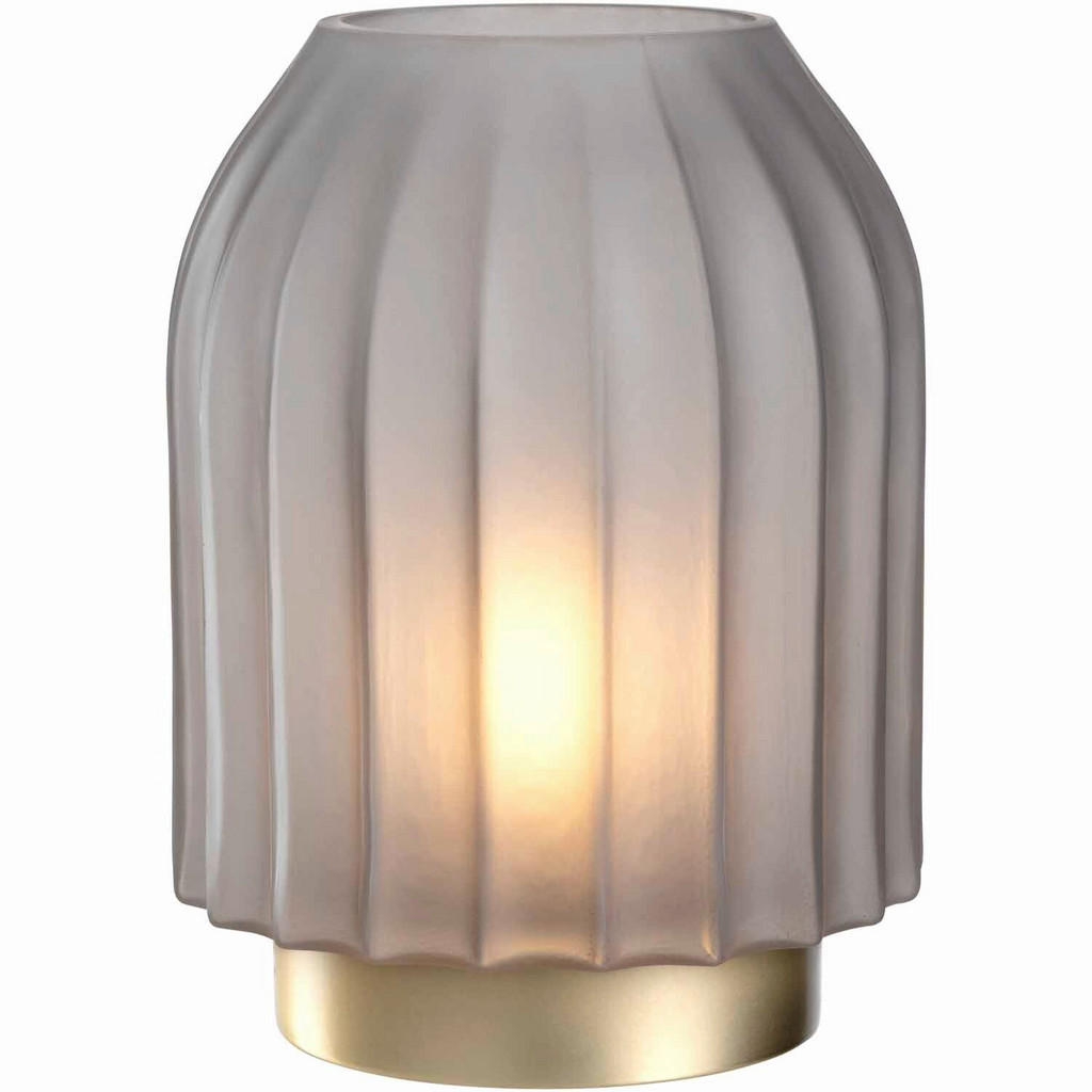 Leonardo LED-TISCHLEUCHTE Grau, Gold Leonardo LED-TISCHLEUCHTE Grau, Gold
