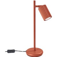 Leselampe GU10 43 cm hoch Aluminium in Rot Modern schwenkbar von Sollux