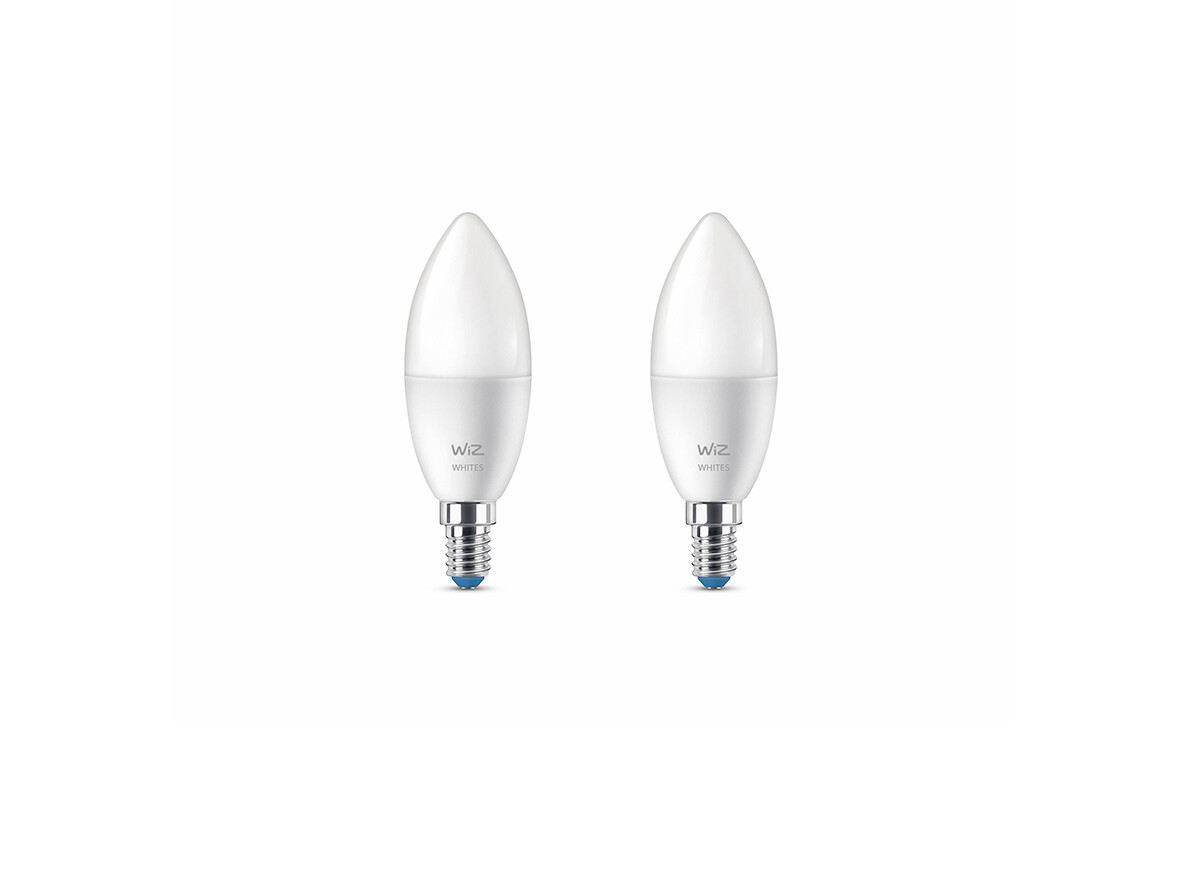 WiZ - Leuchtmittel Smart TW 4,9W 470lm 2700-6500K 2-pack Kerzen E14WiZ von WiZ