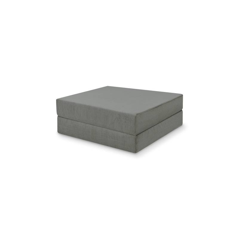 Levi Modulares Sitzelement mit Schlaffunktion Teddy-Cord – Graphitgrau von Snooze Project