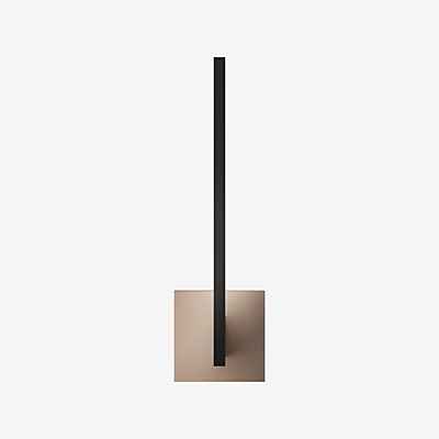 Light Point Inlay Linear Wandleuchte LED, schwarz/gold - 36 cm