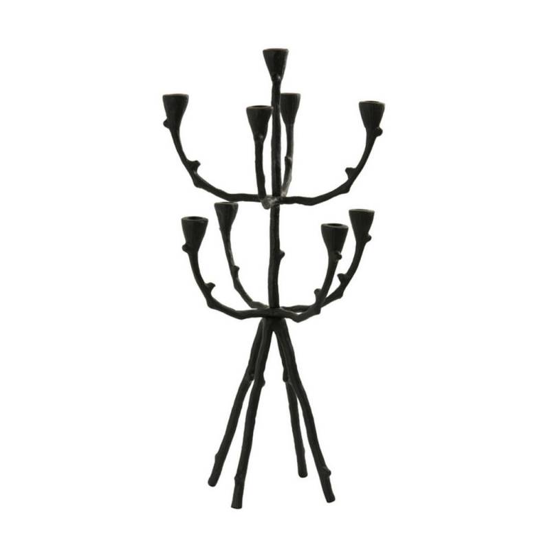 Light & Living KERZENHALTER Schwarz