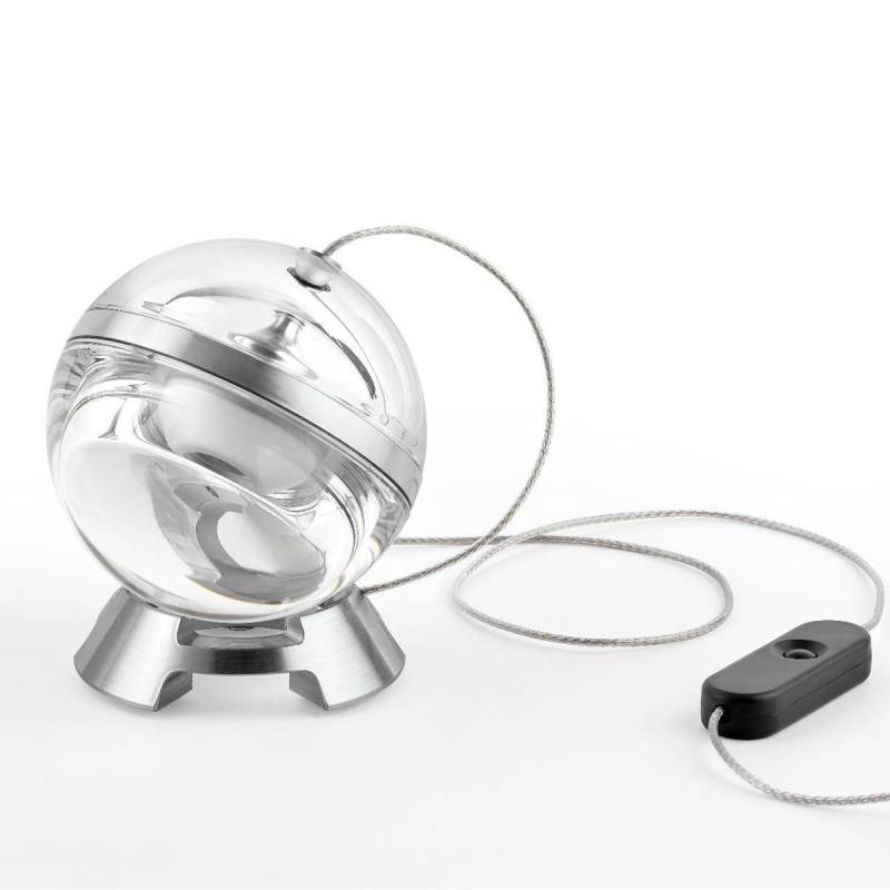 Limbus Eye Body Tischleuchte, Ø: 12 cm, Aluminium eloxiert, Warmweiß 3000K