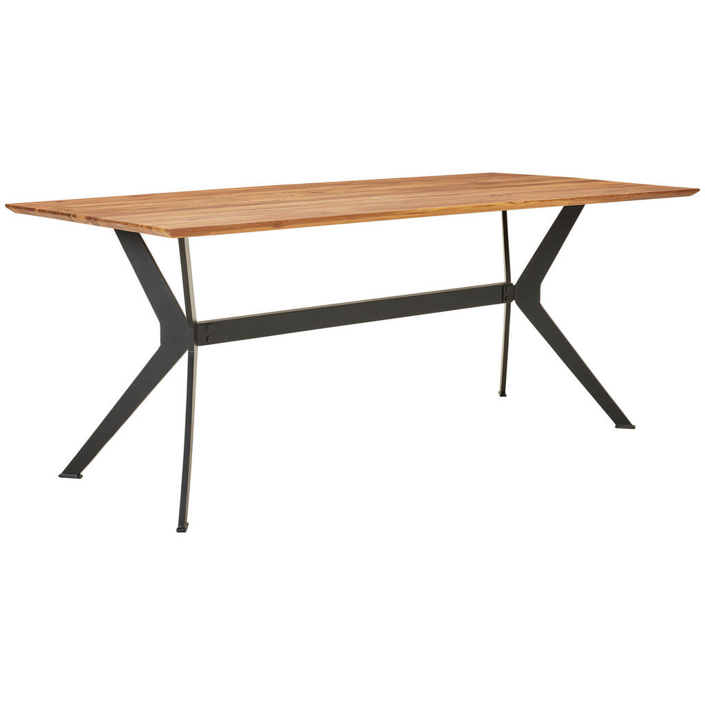 Linea Natura ESSTISCH Schwarz, Teak