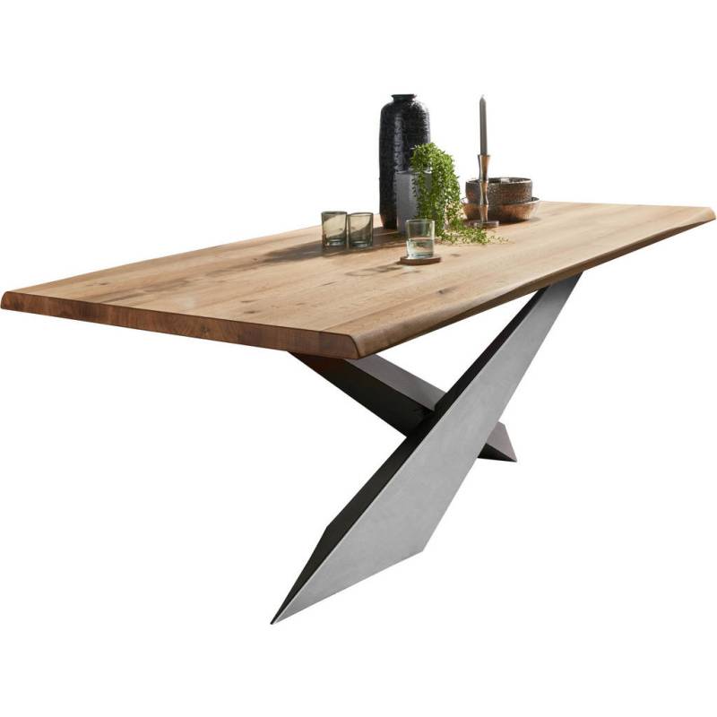 Linea Natura ESSTISCH Schwarz, Wildeiche