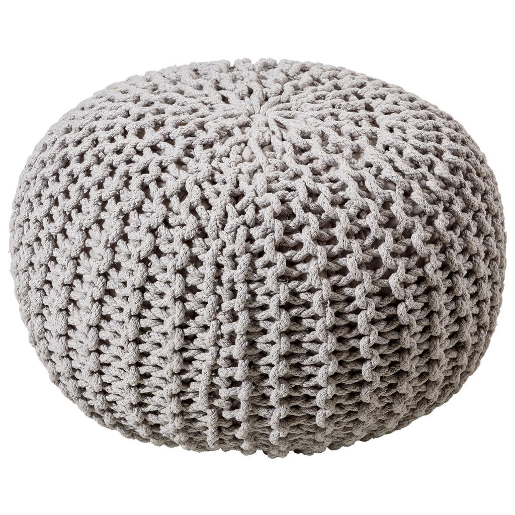 Linea Natura POUF Silber Linea Natura POUF Silber