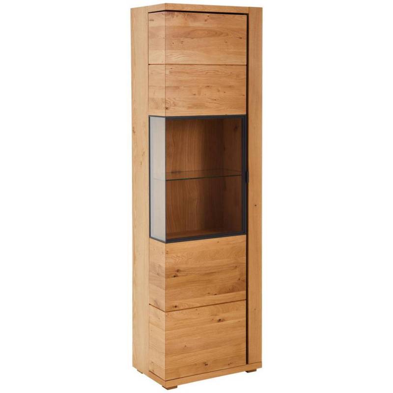 Linea Natura VITRINE Graphit, Eiche