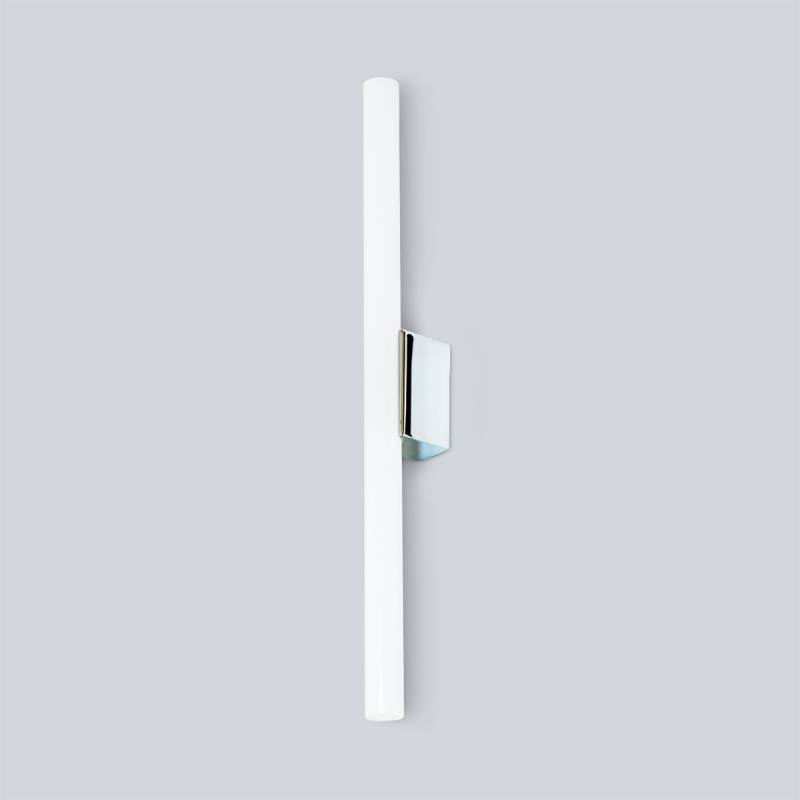Linestra 7 Wand-/ Deckenleuchte, H: 30 / 50 cm, Fassung ohne Leuchtmittel, Chrom glänzend, Ohne Klammer