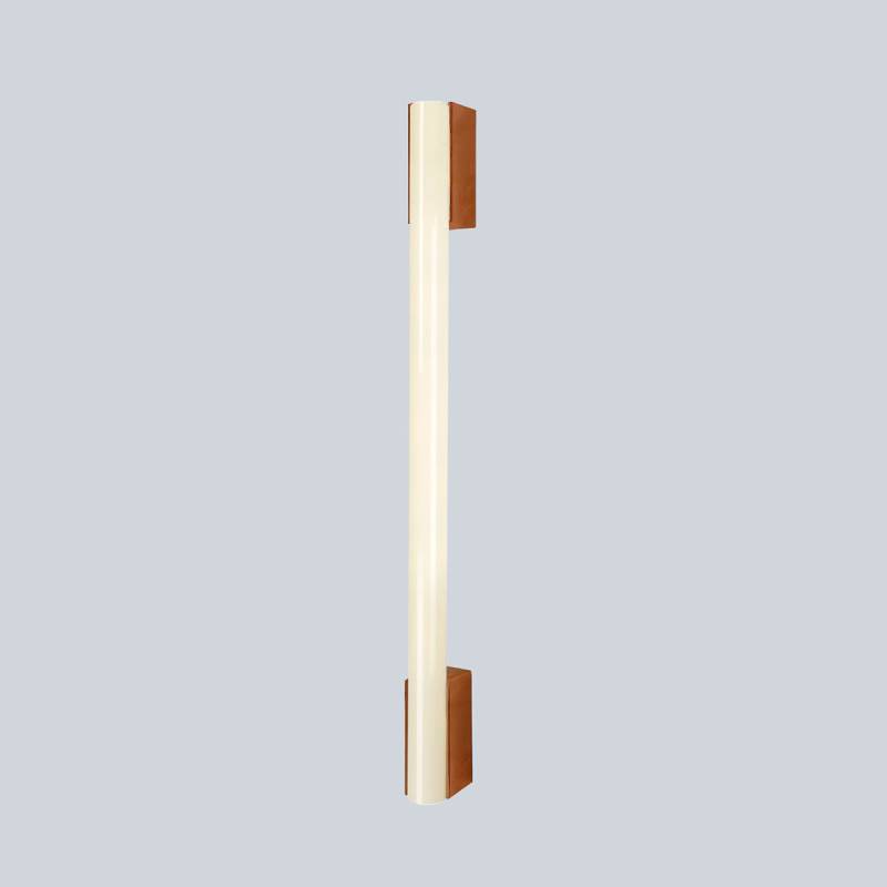 Linestra 8 Wandleuchte, H: 50 / 100 cm, Fassung ohne Leuchtmittel, Kupfer