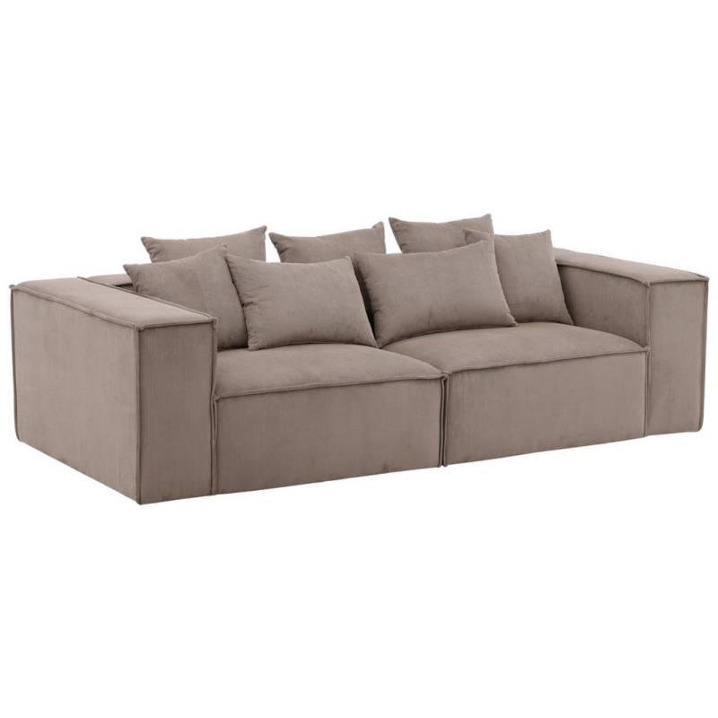 Livetastic 2-SITZER-SOFA Braun