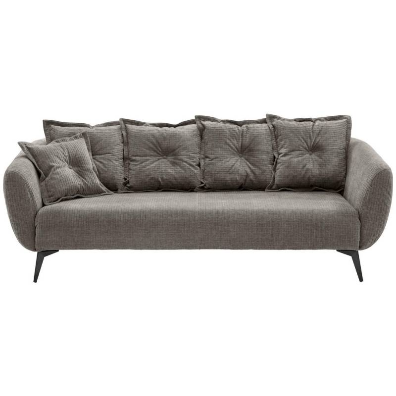 Livetastic 3-SITZER-SOFA Graubraun