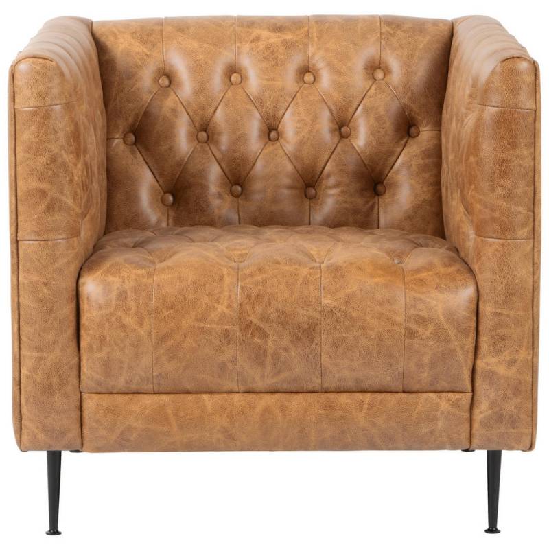 Livetastic CHESTERFIELD-SESSEL Cognac