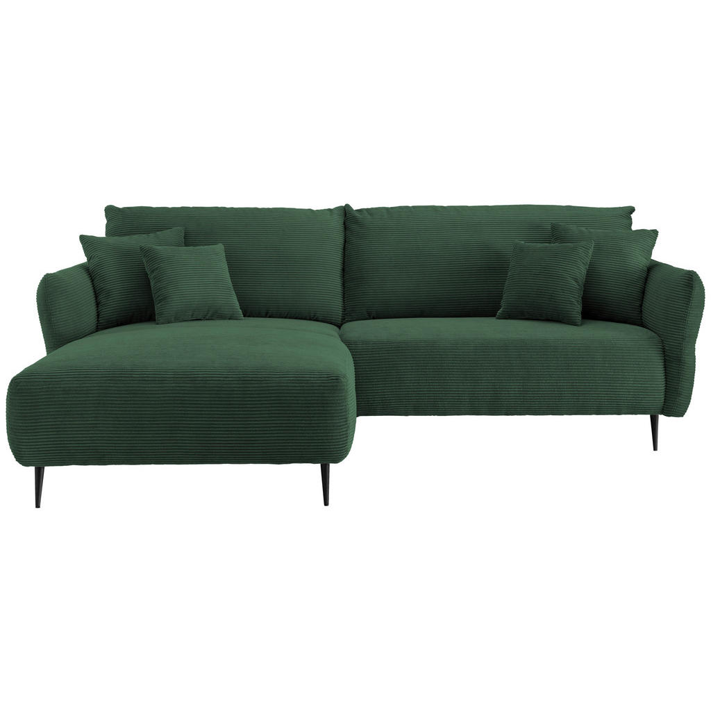 Livetastic ECKSOFA Dunkelgrün