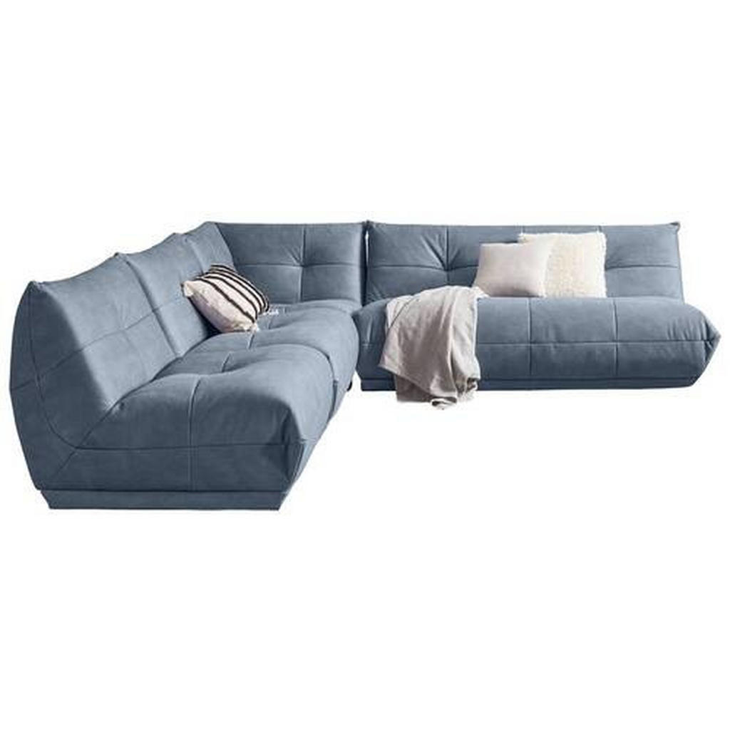 Livetastic ECKSOFA Blaugrau