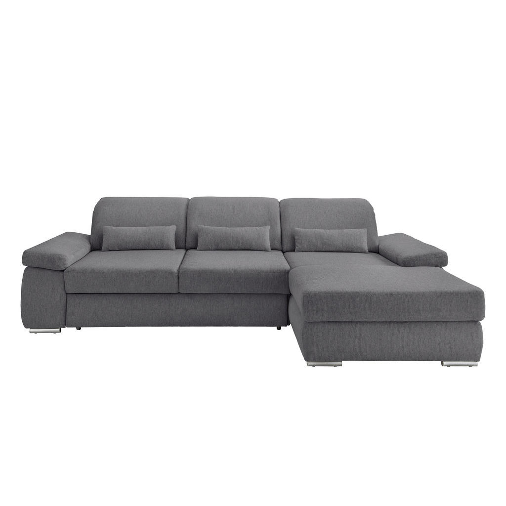 Livetastic ECKSOFA Braun, Grau