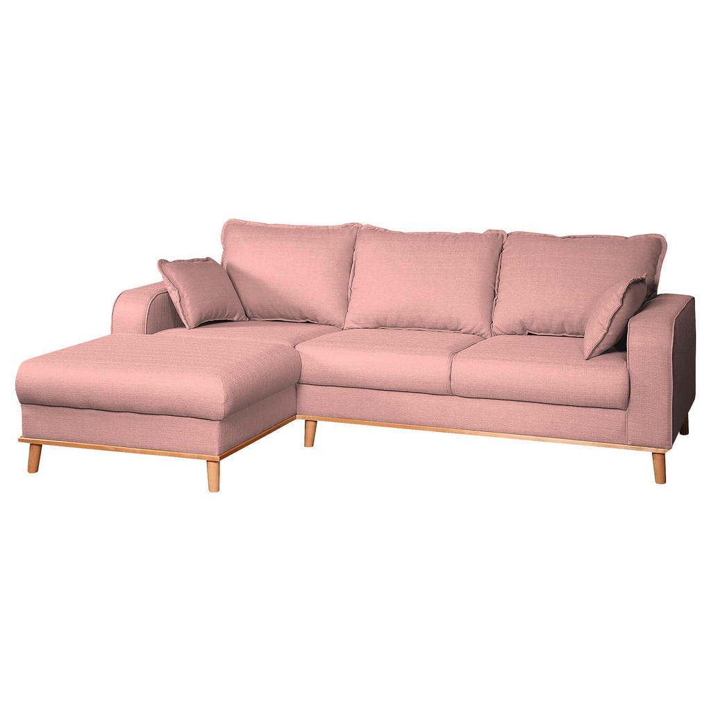 Livetastic Ecksofa Beata, Rosa, Textil, Buche, Füllung: Schaumstoffflocken,Schaumstoffflocken, L-Form, links montierbar, 230x150 cm, Fsc, Made in EU, Armteil links, rechts, Wohnzimmer, Sofas & Couches, Wohnlandschaften, Ecksofas Livetastic Ecksofa Beata, Rosa, Textil, Buche, Füllung: Schaumstoffflocken,Schaumstoffflocken, L-Form, links montierbar, 230x150 cm, Fsc, Made in EU, Armteil links, rechts, Wohnzimmer, Sofas & Couches, Wohnlandschaften, Ecksofas von Livetastic