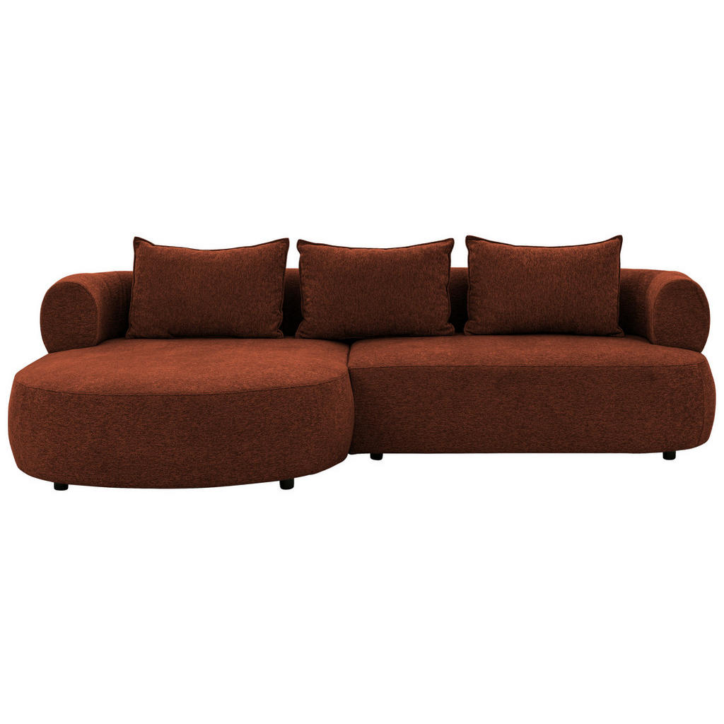 Livetastic Ecksofa Ferro, Rost, Textil, 4-Sitzer, Füllung: Komfortschaum, Silikon, Ottomane links, L-Form, 256x156 cm, Made in EU, FSC 100%, Wohnzimmer, Sofas & Couches, Wohnlandschaften, Ecksofas Livetastic Ecksofa Ferro, Rost, Textil, 4-Sitzer, Füllung: Komfortschaum, Silikon, Ottomane links, L-Form, 256x156 cm, Made in EU, FSC 100%, Wohnzimmer, Sofas & Couches, Wohnlandschaften, Ecksofas von Livetastic