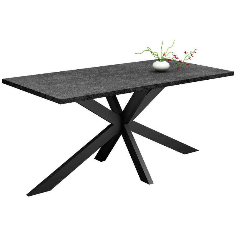 Livetastic ESSTISCH Graphit, Schwarz