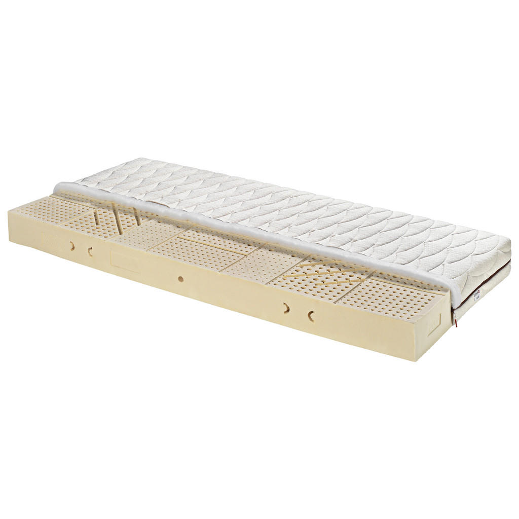 Livetastic LATEXMATRATZE Weiß