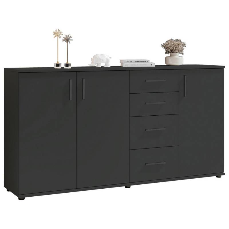 Livetastic Sideboard Anthrazit
