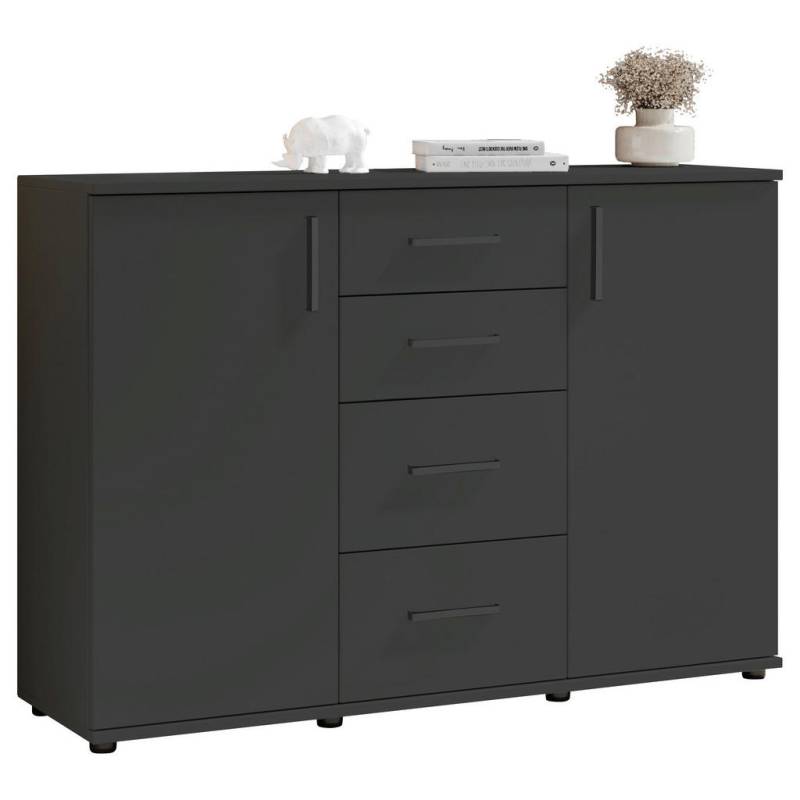 Livetastic Sideboard Anthrazit