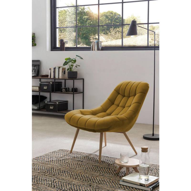 Livetastic XXL-SESSEL Gelb, Natur