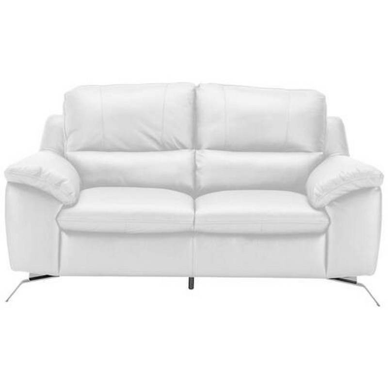 Livetastic 2-SITZER-SOFA Weiß