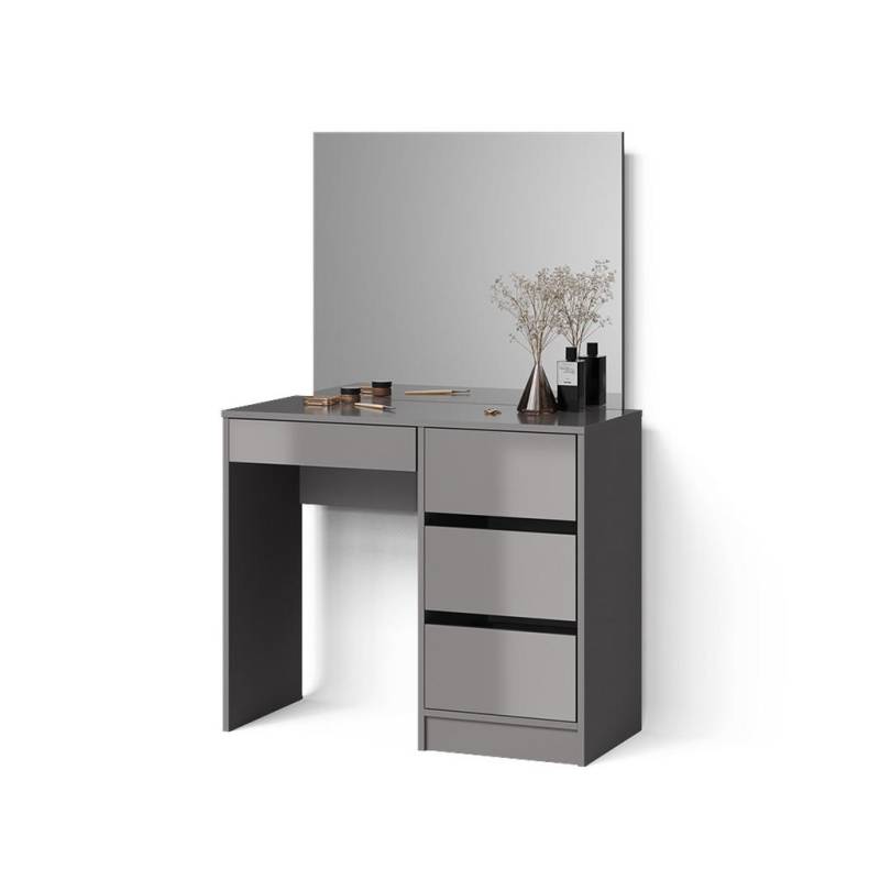 Livinity® SCHMINKTISCH Grau, Grau