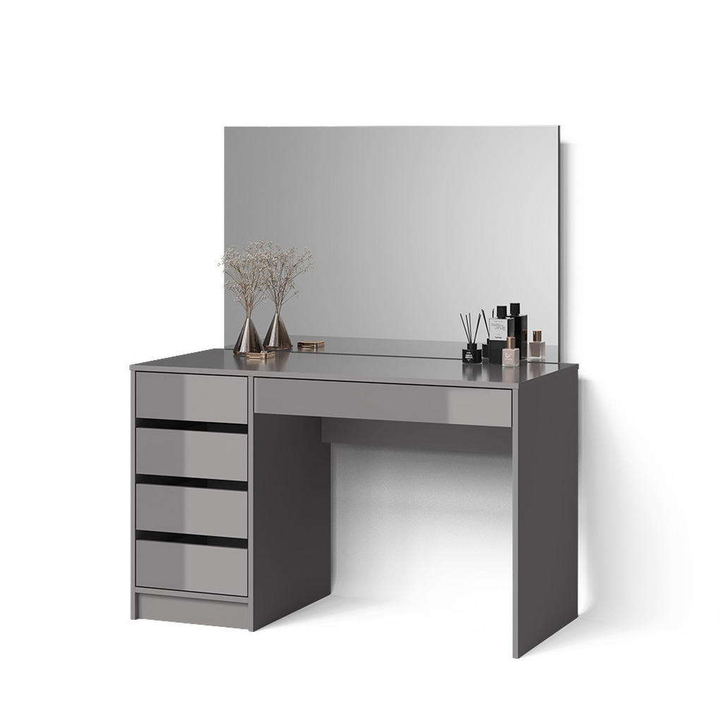 Livinity® SCHMINKTISCH Grau