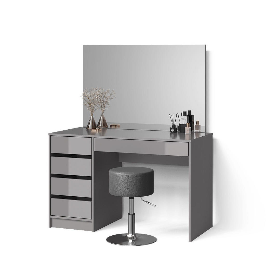 Livinity® SCHMINKTISCH-SET Grau