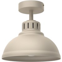 Loft Deckenlampe Metall Beige H:23 cm E27 dekorativ von Luminex