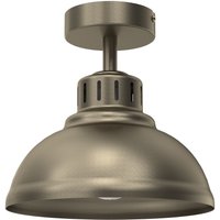 Loft Deckenlampe Metall in Gold H:23 cm E27 dekorativ Loft Deckenlampe Metall in Gold H:23 cm E27 dekorativ von Luminex