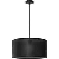 Loft Hängelampe Schwarz Metall E27 Ø40 cm rund Loft Hängelampe Schwarz Metall E27 Ø40 cm rund von Luminex