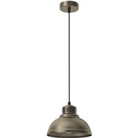 Loft Hängelampe in Gold Metall Ø21 cm E27 akzentuiert Loft Hängelampe in Gold Metall Ø21 cm E27 akzentuiert von Luminex