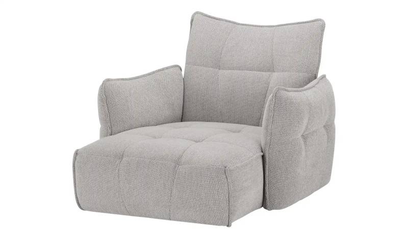 Longchair  Jeaneva ¦ grau ¦ Maße (cm): B: 136 H: 101 T: 157.0 Polstermöbel > Sessel > Lounge Sessel - Möbel Kraft