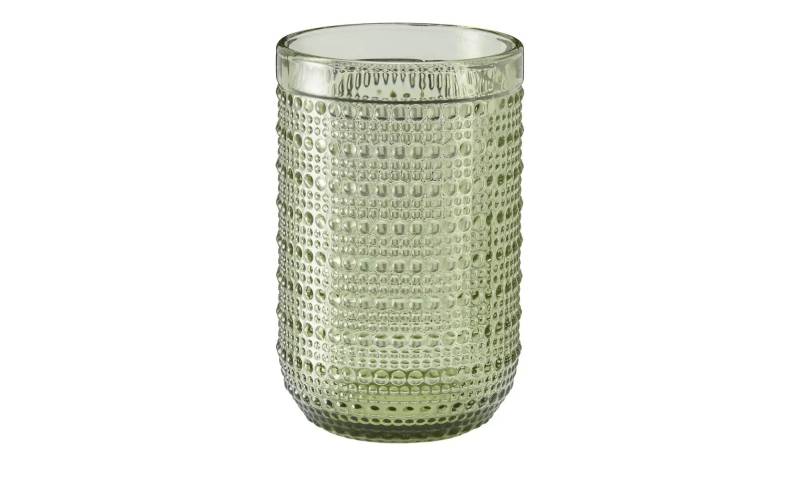 Longdrinkglas   ¦ grün ¦ Glas ¦ Maße (cm): H: 13,5  Ø: 8.0 Gläser & Karaffen - Möbel Kraft