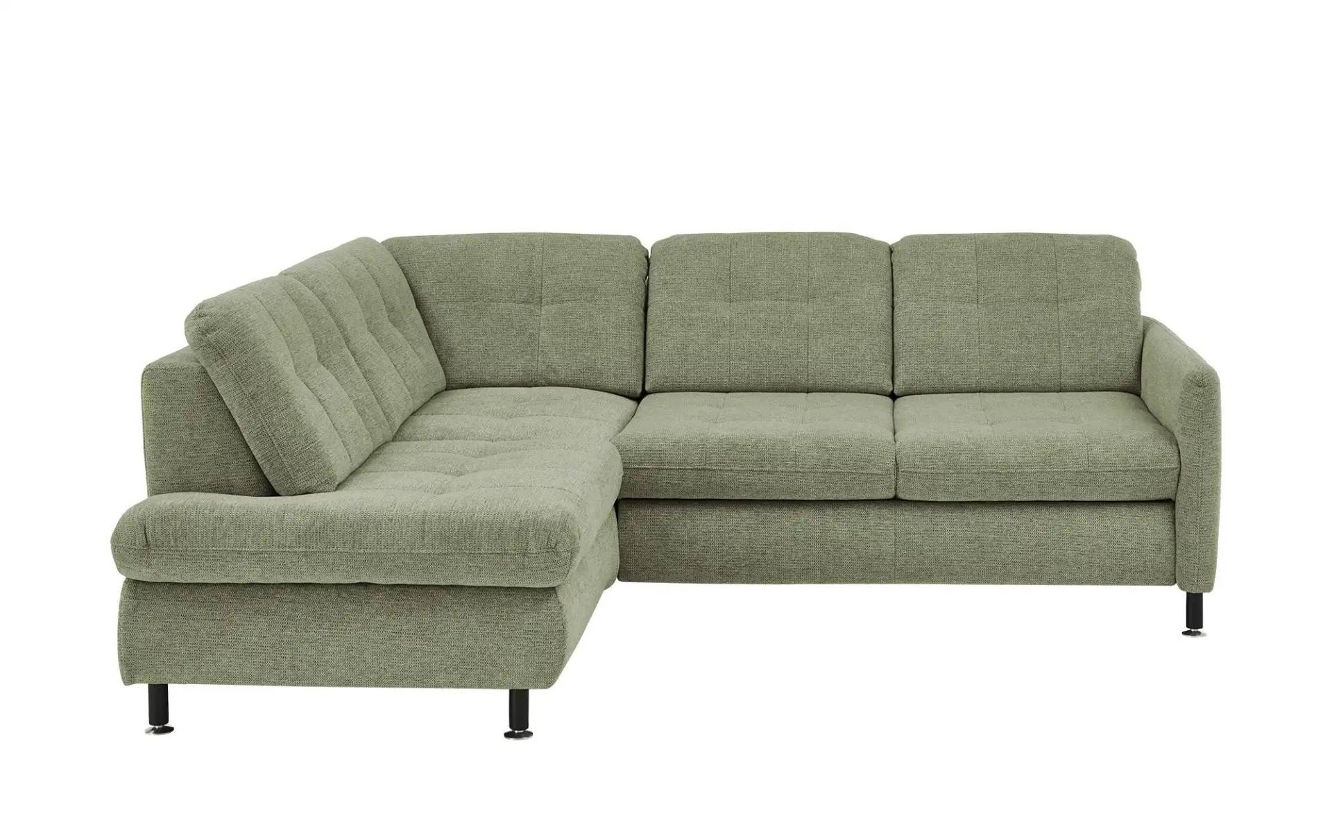 Lounge Collection Ecksofa  LIORA ¦ grün ¦ Maße (cm): B: 242 H: 99 T: 210.0 Polstermöbel > Sofas > Ecksofas - Höffner
