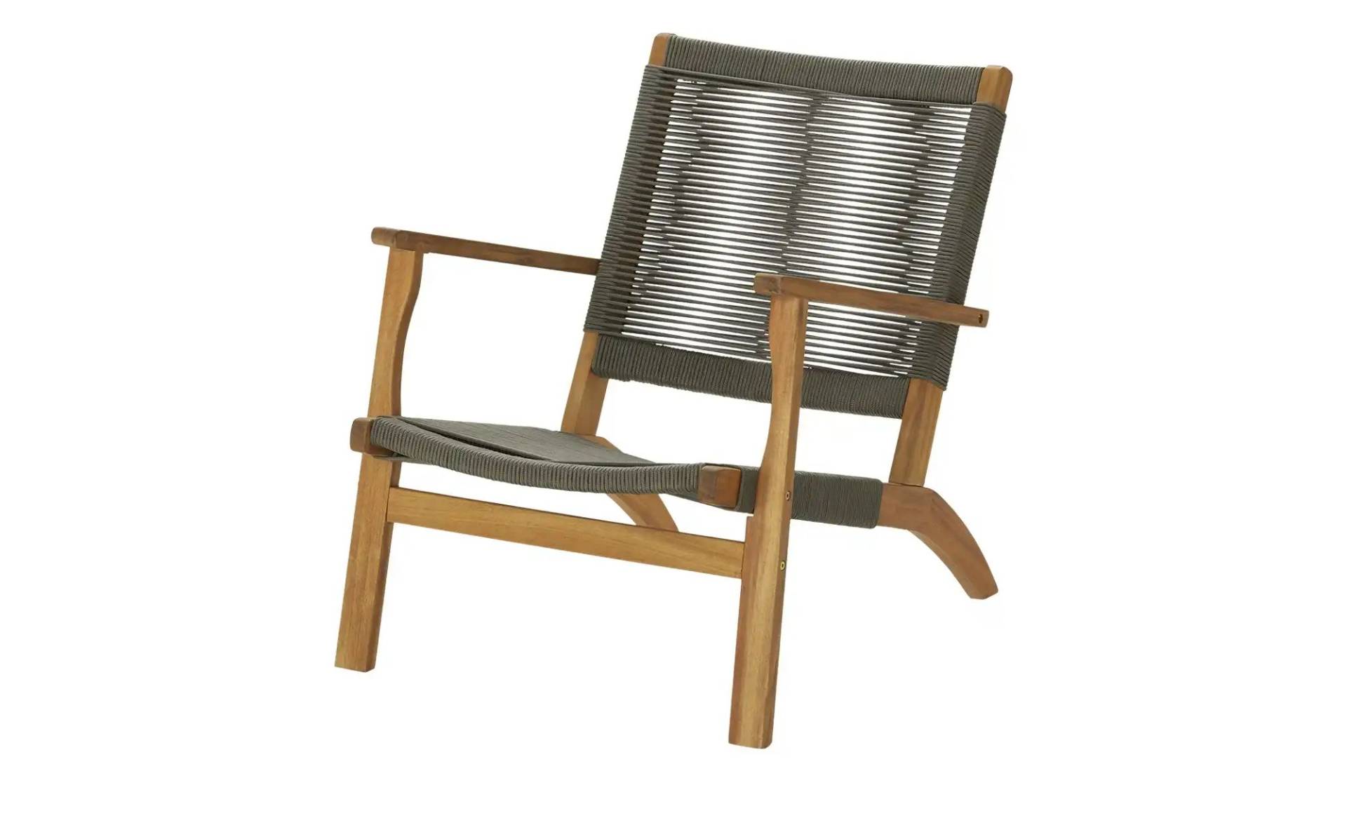 Lounge-Sessel  Krabi ¦ holzfarben ¦ Maße (cm): B: 78 H: 73 T: 59.5 Garten > Gartenmöbel > Gartenstühle - Möbel Kraft