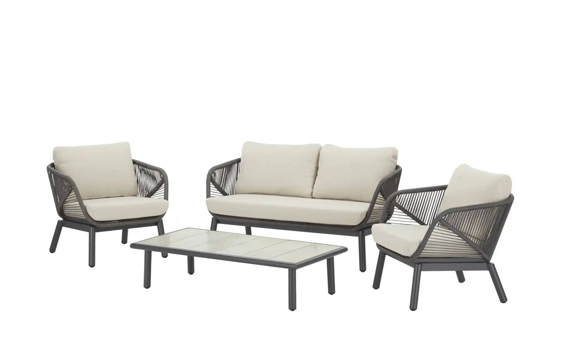 Lounge-Set  Colmar ¦ grau Garten > Gartenmöbel > Gartenmöbelsets - Möbel Kraft