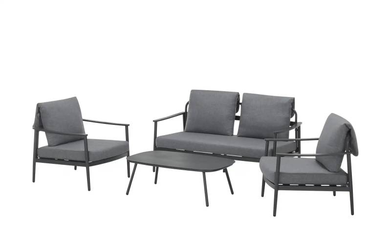 Lounge-Set  Tokio ¦ grau Garten > Gartenmöbel > Gartenmöbelsets - Höffner